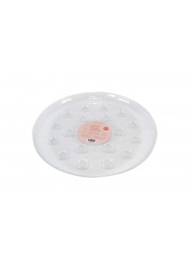 Saucer Round Clear- 14"