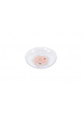 Saucer Round Clear- 6"