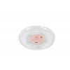 Saucer Round Clear- 8" - Image 1