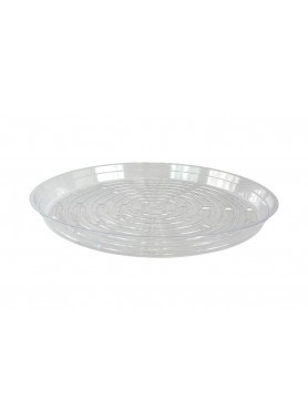 Clear Saucer 14"