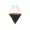Rattan Cone Hanging Basket 16" - Image 1
