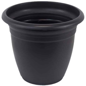Idel Pot Plastic Anthracite 12