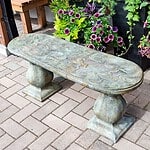 Frog Bench Straight- Western Slate - Image 1