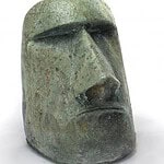 Rapi Nui Face Small- Western Slate - Image 1