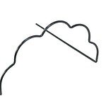 Plant Support Semi-Circle 14" - Image 1