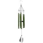 Windchime Green and Silver 36" - Image 1