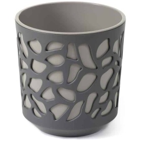 Pot Duet Light Grey and Dark 1