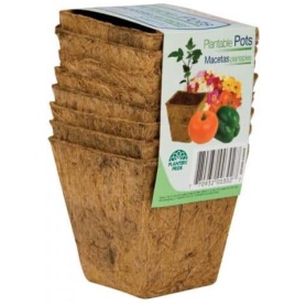 Plant Best 3" Square Coconut
