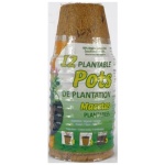 2.25 Round Fiber Grow Coconut - Image 1