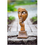 Muse- Contemplation MAncient Stonek - Large-Basalt Grey - Image 1