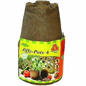 Jiffy Pots 4 Round (6 Pack)