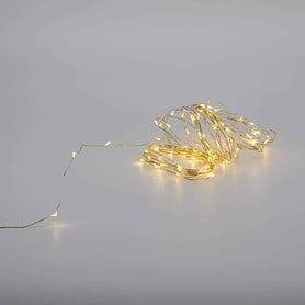 BATT LIGHT 100 LED Warm WH 33'