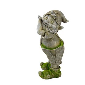 Gnome Lean Gray 10"