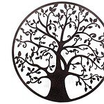 Framed Circle Tree 40" - Image 1