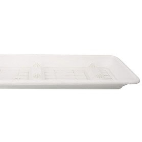 Ducale Balcony Saucer 39" Whit