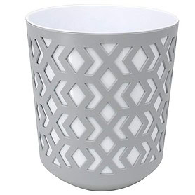 Aztek Pot 10" Gray-White
