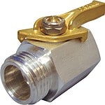 Aluminum shut off valve 3/4" - Image 1