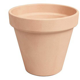Amalia Terracotta Pot 7"  Antique
