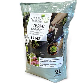 Green Flag Worm Casting 9 Litre Bag