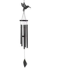 Windchime Hummingbird Black 40