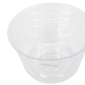 Deep Clear Saucer 10"