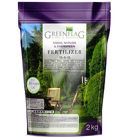 Green Flag 15-5-15 Tree Shrub Evergreen 2kg