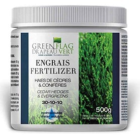 Green Flag 30-10-10 Ceder/Hedge 500g (WS)