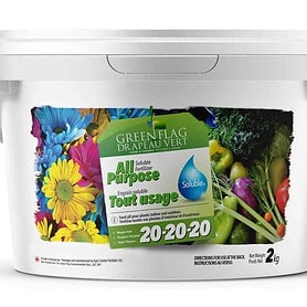Green Flag 20-20-20 All Purpose 2kg (Water Sol)