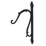 Hook wall mount forged steel black 18? - Image 1