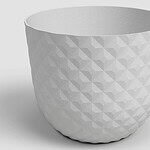 Havana Planter Limestone Grey 40cm - Image 1