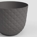 Havana Planter Mud Grey 20cm - Image 1