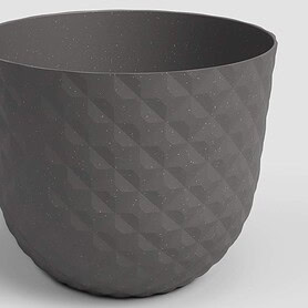 Havana Planter Mud Grey 40cm