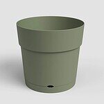 Capri Wide Ash Green Pot 20cm _Water Reserve - Image 1