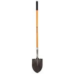 Round Mouth Shovel, Fiberglass Handle - Image 1