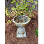Patio Birdbath - Autumn Leaf-Westerm Slate - Image 1
