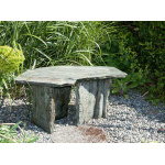 Pennsylvania Slate Bench - Basalt Grey - Image 1