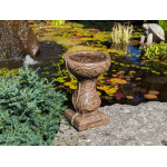 Patio Birdbath - Cherry Blossum - Ancient Stone - Image 1
