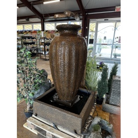 Aegan Fountain Concrete 55" - Rust