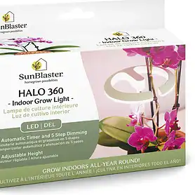 Sunblaster Halo 360 Degree LED Plant Light