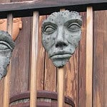 Medium Hanging Portrait of Mother- Basalt Grey - Image 1