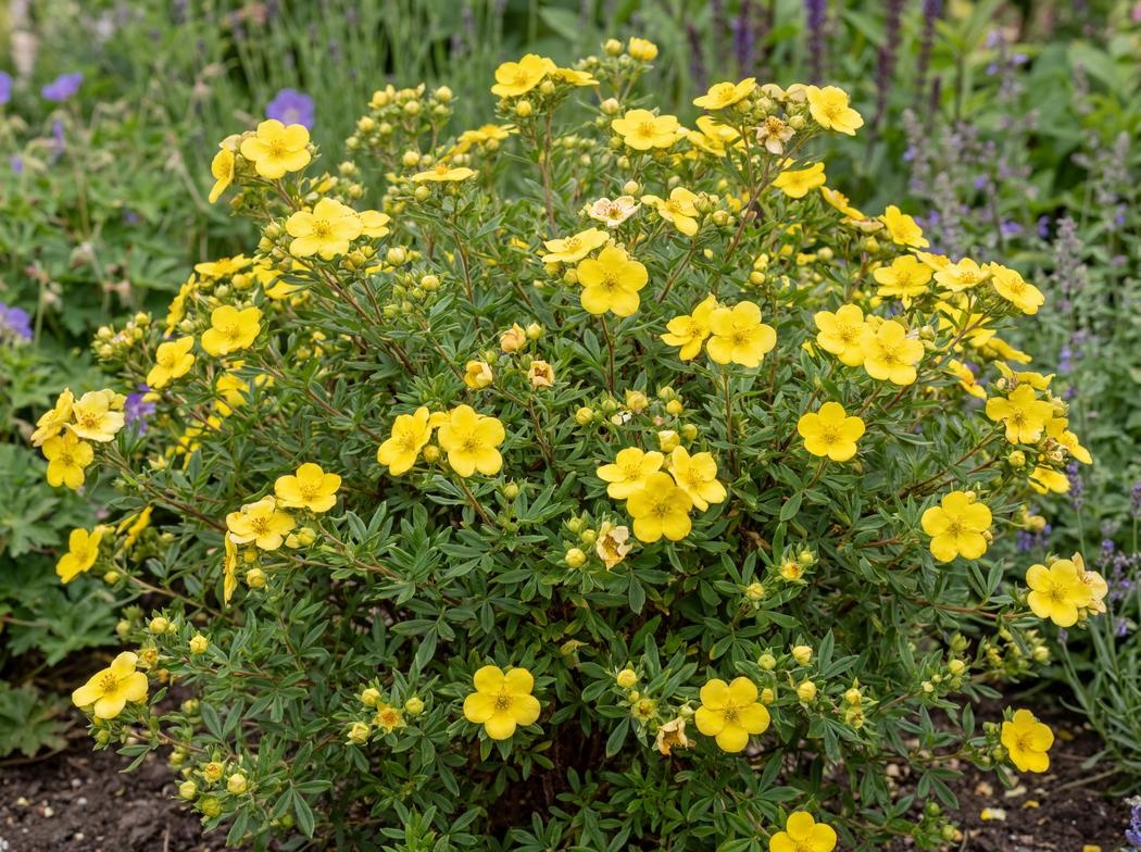 Potentilla fruticosa Goldfinger