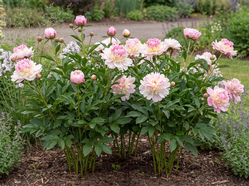 Paeonia lactiflora Raspberry Sundae