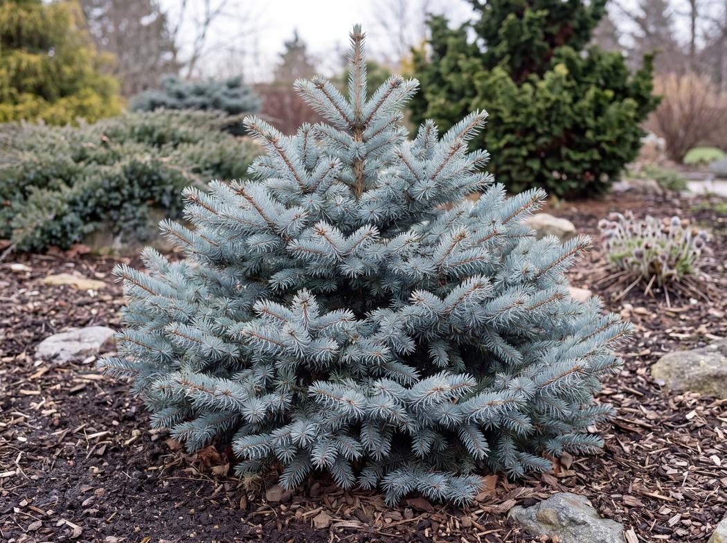 Picea pungens Montgomery