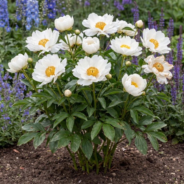 Paeonia lactiflora White Wings