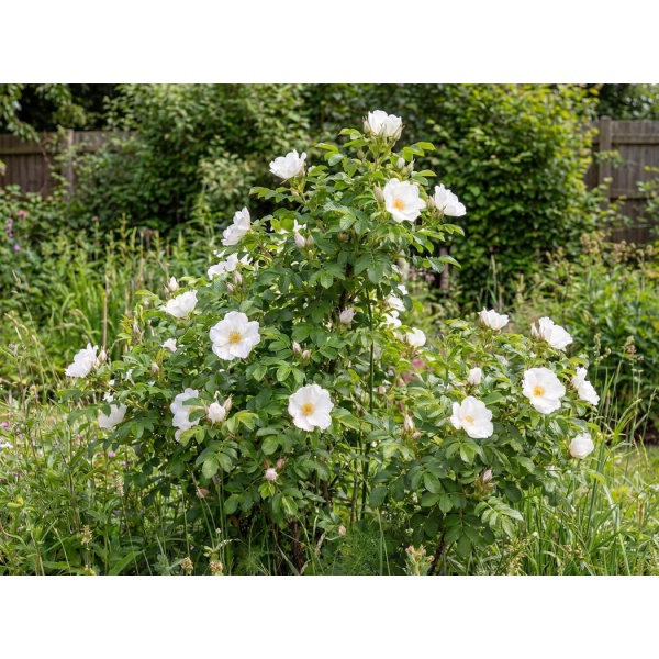 Rosa rugosa Alba
