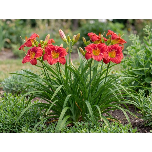 Hemerocallis Red Hot Returns