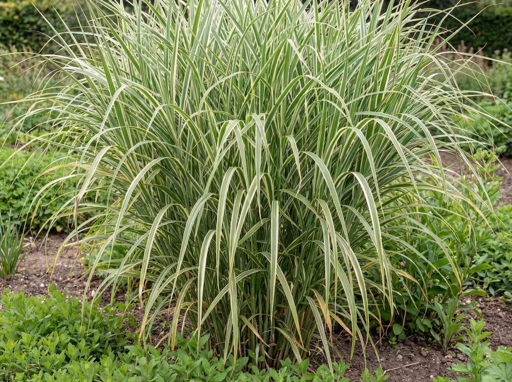 Miscanthus sinensis Variegatus