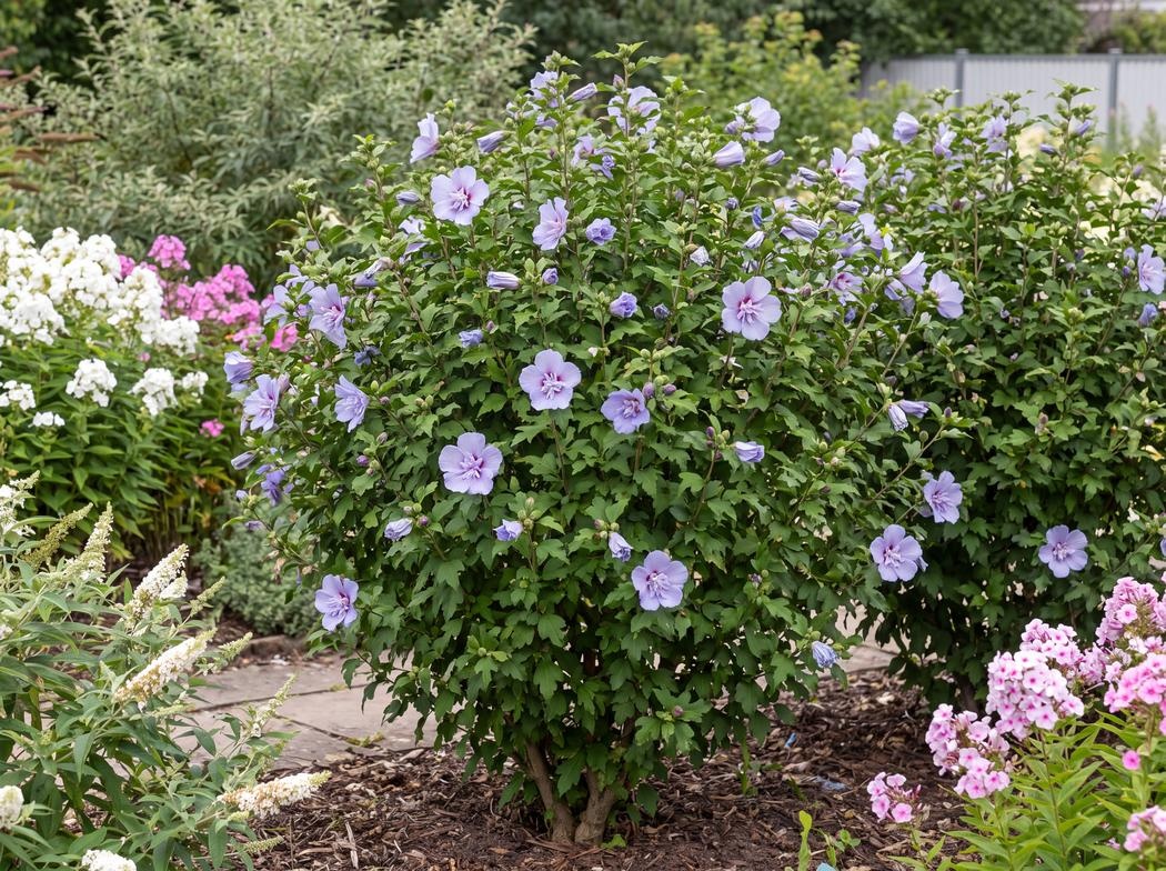 Hibiscus syriacus Blue Chiffon