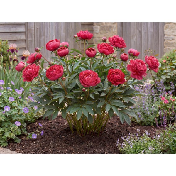 Paeonia lactiflora Kansas