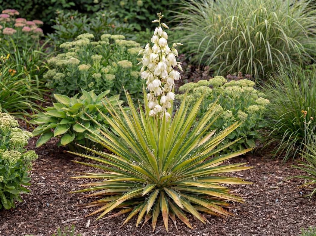 Yucca flaccida Golden Sword